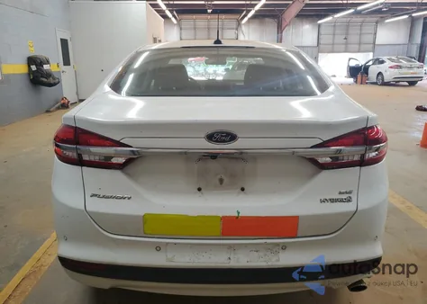 2017 Ford Fusion Se Hybrid из США, поврежденный, VIN 3FA6P0LUXHR410035